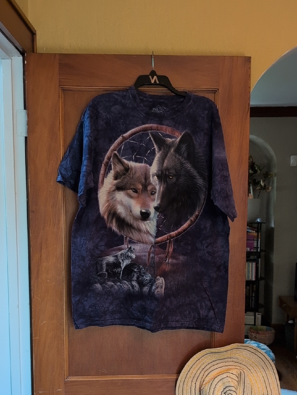 Wolves Graphic Tee - Navy Blue